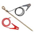 thumbnail image 2 of QualitChoice Grounding Rod Antennas with Alligator Clip Solar Powered Electric Wire Fence, 2 of 5