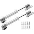 thumbnail image 1 of 2Pcs 6 Inch Gas Struts, 30N/ 6.7lb Safety Lift Support Cabinet Hinge Gas Spring Soft Open Lid Hinge for Kitchen, Shocks, Cupboard 6Inch 30N, 1 of 5