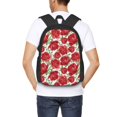 thumbnail image 4 of Disketp Rose Flowers Mochila Minimalista de Gran Capacidad, Mochila de Viaje para Escuela, Trabajo o Uso Diario, 4 of 6
