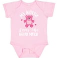thumbnail image 3 of Inktastic My Auntie Loves Me Girls Bear Girls Baby Bodysuit, 3 of 5