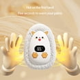 thumbnail image 4 of Leodye 1PCS Hand Warmers Rechargeable Electric Hand Warmer Magnetic, Ultrathin Portable Handwarmers Gifts for Men Women Christmas -4.13*2.95*2.16 in, 4 of 6