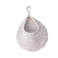 thumbnail image 2 of Cesta de frutas colgante de pared con forma de gota, macetero de pared tejido, decoración de pared bohemia para cocina, restaurante, habitación del 21 cm x 27 cm, 2 of 8