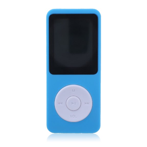 Cateissary Reproductores de música MP4, reemplazo electrónico de grabadora de voz de libro electrónico compatible con Bluetooth externo para Windows Electrónica Azul 32G