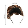 thumbnail image 2 of unbranded Wide Leopard Knotted Headband Animal Print Hairband for Casual and Work, 2 of 8