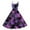 Purple, variant on Women's 2026 Dress Square Neck Strapped Swing A Line Sundress Valentine's Day Dresses Red M