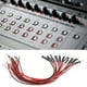 thumbnail image 5 of 50 cuentas de lámpara LED cromáticas de 12 V y 8 mm con cable de 20 CM y 26 AWG para suministros industriales (blanco y morado), 5 of 8