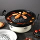 thumbnail image 1 of Sartén para parrilla de estufa de Camping, sartenes para barbacoa, casas coreanas, cocina 2 en 1 con revestimiento antiadherente, sartén cuadrada para Negro 30cm DYNWAVEMX sartenes para parrilla de barbacoa, 1 of 8