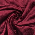 thumbnail image 3 of Your Chair Covers-Elegant Velvet Table Runner Burgundy 14" x 108" Easy to wash, 3 of 3