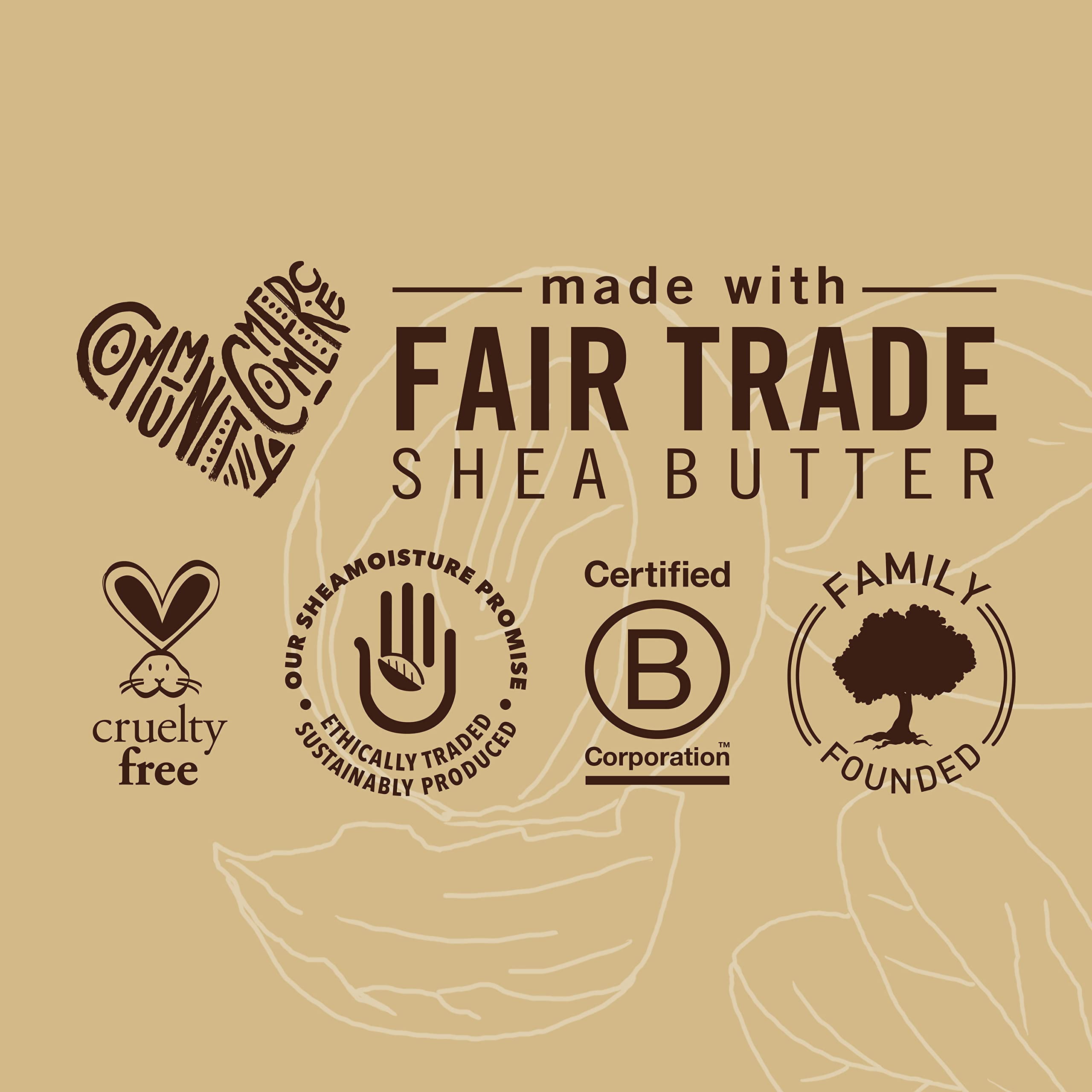 SheaMoisture Raw Shea Butter Deep Moisturizing Hair Masque for Curly Hair Raw Shea Butter Deep Conditioner to Moisturize and Renew Hair 11.5 oz
