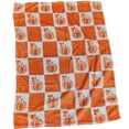 thumbnail image 2 of Fall Pumpkin Checkered  Throw Blanket Soft Cozy Orange White Pumpkin Decorative Blanket Halloween Throw Blanket for Sofa (70x100cm/27.56x39.37in), 2 of 7