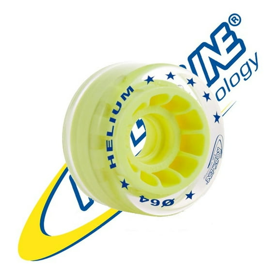 Roll-Line Helium Street Outdoor Wheels Set of 8, 64mm,Hardnesses 83A