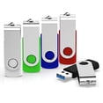 thumbnail image 2 of Clé USB 3.0, Clé USB 64 Go 3.0 64 Go Clé USB KEXIN Lot de 5 Clé USB Clé Mémoire Clé Zippée, 5 Couleurs (Noir, Bleu, Vert, Blanc, Rouge), 2 of 3