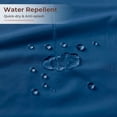 thumbnail image 6 of Yiannan Waterproof Fabric Shower Curtain Liner with 3 Magnets,Machine Washable，Mold Resitant,72x72inch,Navy, 6 of 8