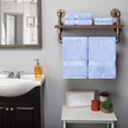 thumbnail image 3 of 900GSM Egyptian Cotton 6-Piece Towel Set  Light Blue, 3 of 5