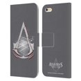thumbnail image 1 of Head Case Designs Officially Licensed Assassin's Creed Logo Light Leather Book Wallet Case Cover Compatible with Apple iPhone 6 Plus / iPhone 6s Plus, 1 of 6