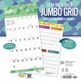 Big and Bold Jumbo Grid 2024 12x24" (Hanging) Wall Calendar