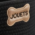 thumbnail image 1 of Bouclair Dog Black Basket, 1 of 1