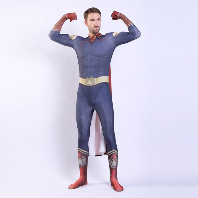 Los niños Cosplay disfraces mono 3D Spandex Zentai adultos los siete Homelander a-tren el profundo Starlight mono HalloweenHomelanderMETRO Deng Xun unisex