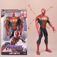 thumbnail image 2 of Marvel Avengers Spider-Man Iron Man Capitán América PVC Anime muñeca periférica juguete Simple regalo sorpresa de cumpleaños para niños, 2 of 2