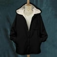 thumbnail image 7 of SDNall Women's Warm Hooded Jacket - Fleece Lined, Long Sleeves, and Cozy, 7 of 7