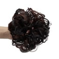 thumbnail image 5 of Women Synthetic Pony Tail Hair Extension Bun Big Wave Curls Hairpiece Wrap Scrunchie Chignon, 5 of 8