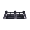 thumbnail image 3 of Soffi Modern 3-Light Black LED Bathroom Vanity Light with Bubble Glass, 3 of 6