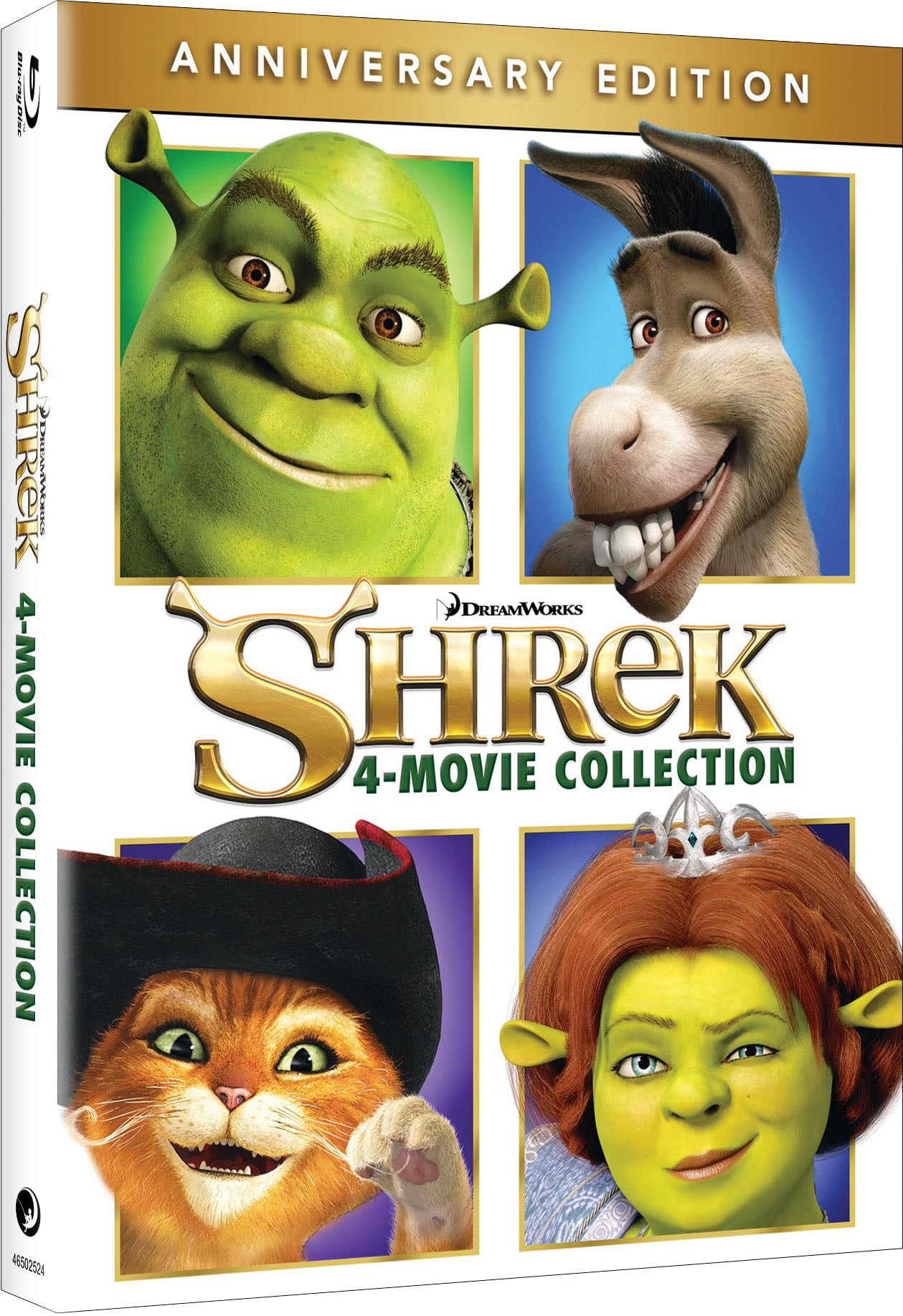 Shrek 4 Movie Collection Blu ray Walmart