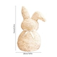 thumbnail image 2 of Mini 6-inch Easter Cute Bunny Pillow Plush, Super Soft Rabbit Toy Cushion for Sofa Bed, Cozy Cotton Stuffed Bunny Doll for Spring Home Decor, Kids Comfort Pillow Gift, 2 of 6