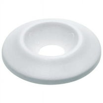 Allstar Performance ALL18691-50 Body Bolt Washer - Countersunk - 1/4 in ID - 1 in OD - Plastic - White - Set of 50