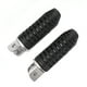 thumbnail image 1 of 2 unids aluminio delantero reposapiés pie clavijas negro apto para Suzuki DL650 V Strom 2004-2012, 1 of 8