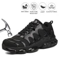 thumbnail image 1 of NIFOFISE Zapatos de Seguridad para Hombre Mujer Punta de Acero Resistentes a Perforaciones para Trabajo, 1 of 6