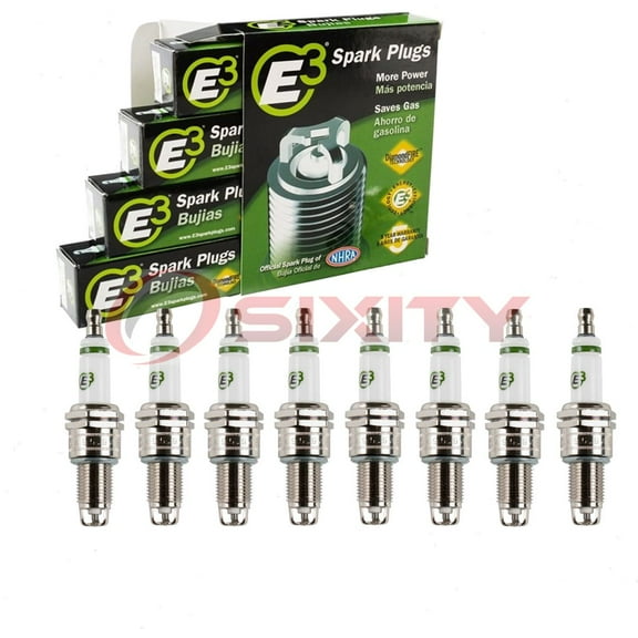 8 pc E3.46 E3 Spark Plugs compatible with 1034 105 1128 114 116 1233 1263 1290 194 196 2023 2105 2115 2140 2212 2319 2320 2404 2405 2415 2489 2635 2712 2738 2744 2757 2763 2851 300 3000 3002 3004 301
