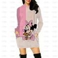 thumbnail image 3 of Mickey Mouse Série Chandail à Capuche à Manches Longues pour Femmes Col Rond, 3 of 6