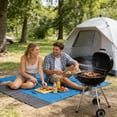 thumbnail image 1 of Miogawg Solid Color Waterproof Picnic Mat Portable Foldable Outdoor Camping Beach Mat Waterproof Polyester Picnic Blanket, 1 of 6