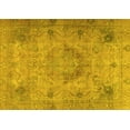 thumbnail image 1 of Ahgly Company Indoor Rectangle Persian Yellow Traditional Area Rugs, 7' x 9', 1 of 4