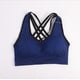 thumbnail image 1 of Sujetador deportivo con tirantes y relleno sin costuras para mujer, para yoga, fitness, running, ropa deportiva, 1 of 5
