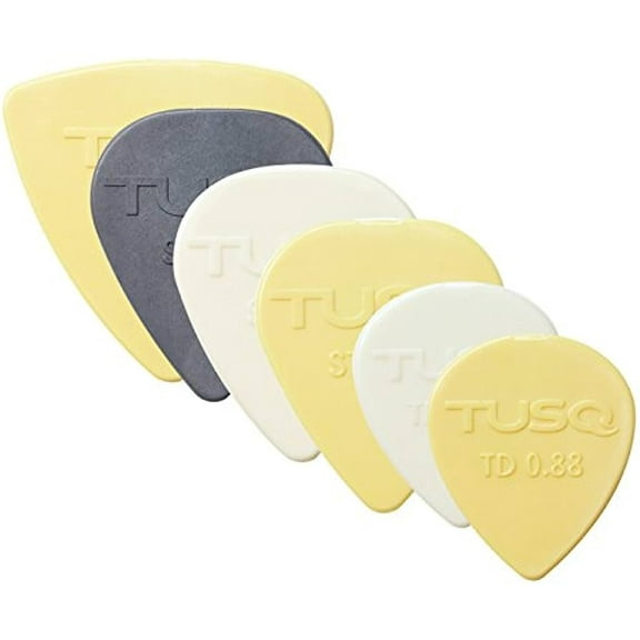 TUSQ Assorted Picks, Mixed 6 Pack