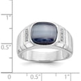 thumbnail image 5 of Avariah Diamonds Solid 10k White Gold Gents Ring Mounting no stones included, 5 of 8