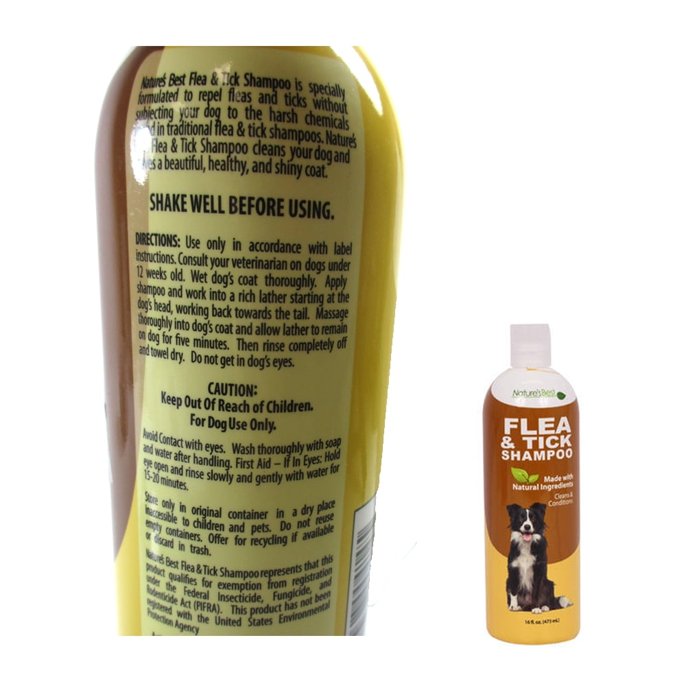 nature's best flea and tick shampoo