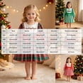 thumbnail image 3 of OJSFQUFP Baby Girls Christmas Comfortable and Breathable Long Sleeved Dress Cute Cartoon Print Dress, 3 of 5