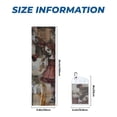 thumbnail image 3 of Lsque Vintage Collage Girl Butterfly Printed Cooling Towel (40"x 12"), Ice Towel, Microfiber, Soft Breathable Chilly Towel for Yoga, Sport, Gym, Workout, Fitness, Running, 3 of 9