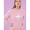 thumbnail image 2 of Manga Girl Soft Ballerina Hoodie Women -Image by Shutterstock, Female Medium, 2 of 4