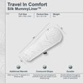 thumbnail image 3 of COCOON - Premium - Silk MummyLiner - - Natural Silk - Regular, 3 of 3