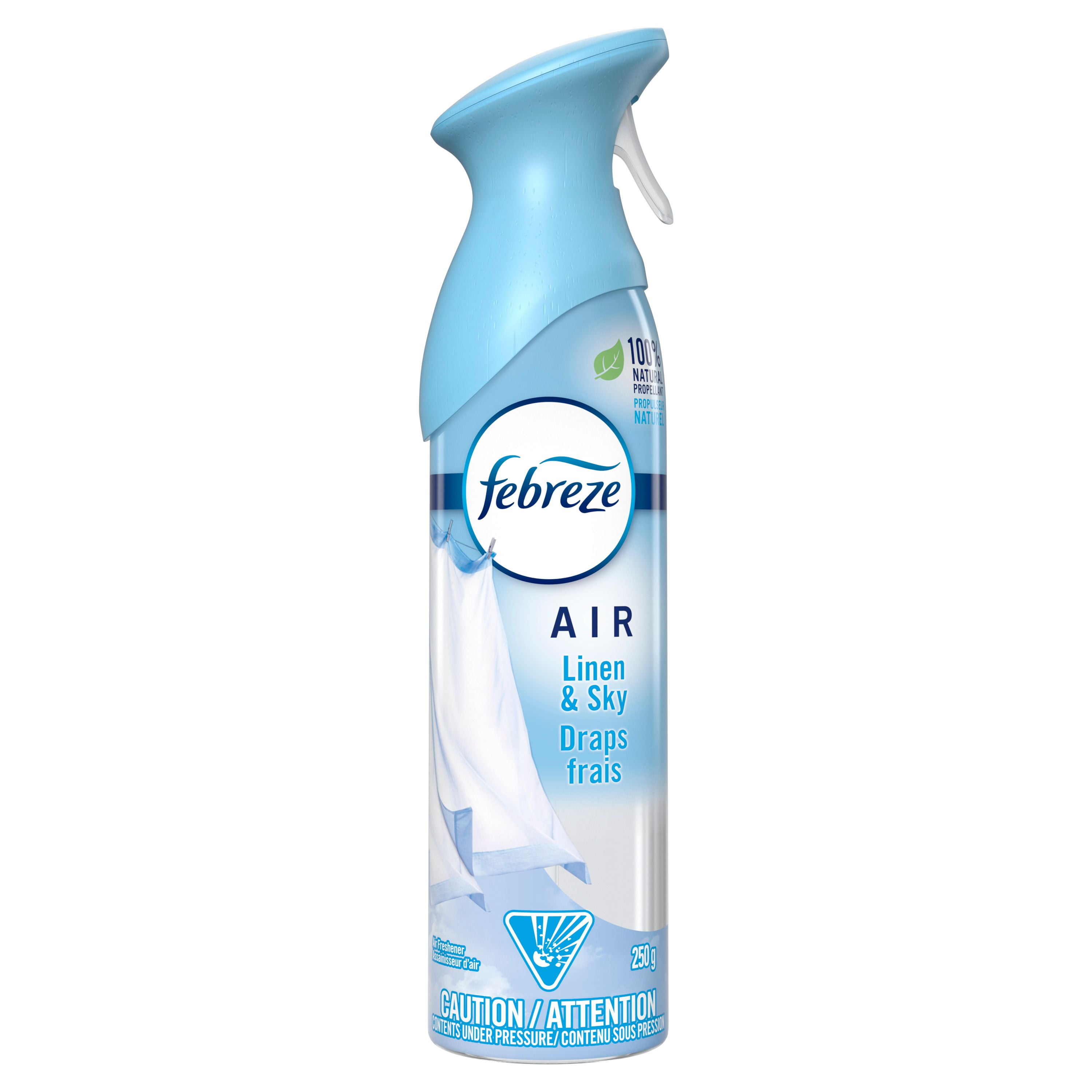 Febreze Air Freshener Spray, Odor-Fighting Room Spray, Linen & Sky Scent