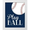 thumbnail image 1 of Robinson, Tamara 20x24 White Modern Wood Framed Museum Art Print Titled - Play Ball, 1 of 4