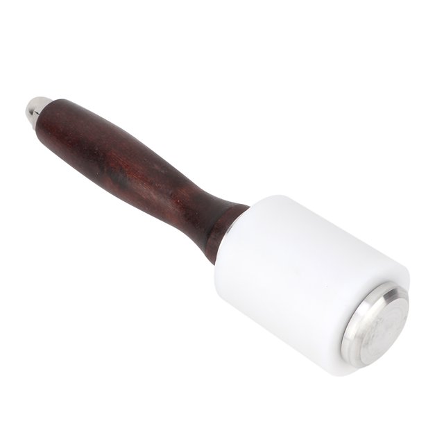 Telituny Martillo para Cuero-Martillo para tallar de Nailon para Cuero Martillo perforador para artesanía en Cuero para Tratamiento de Cuero