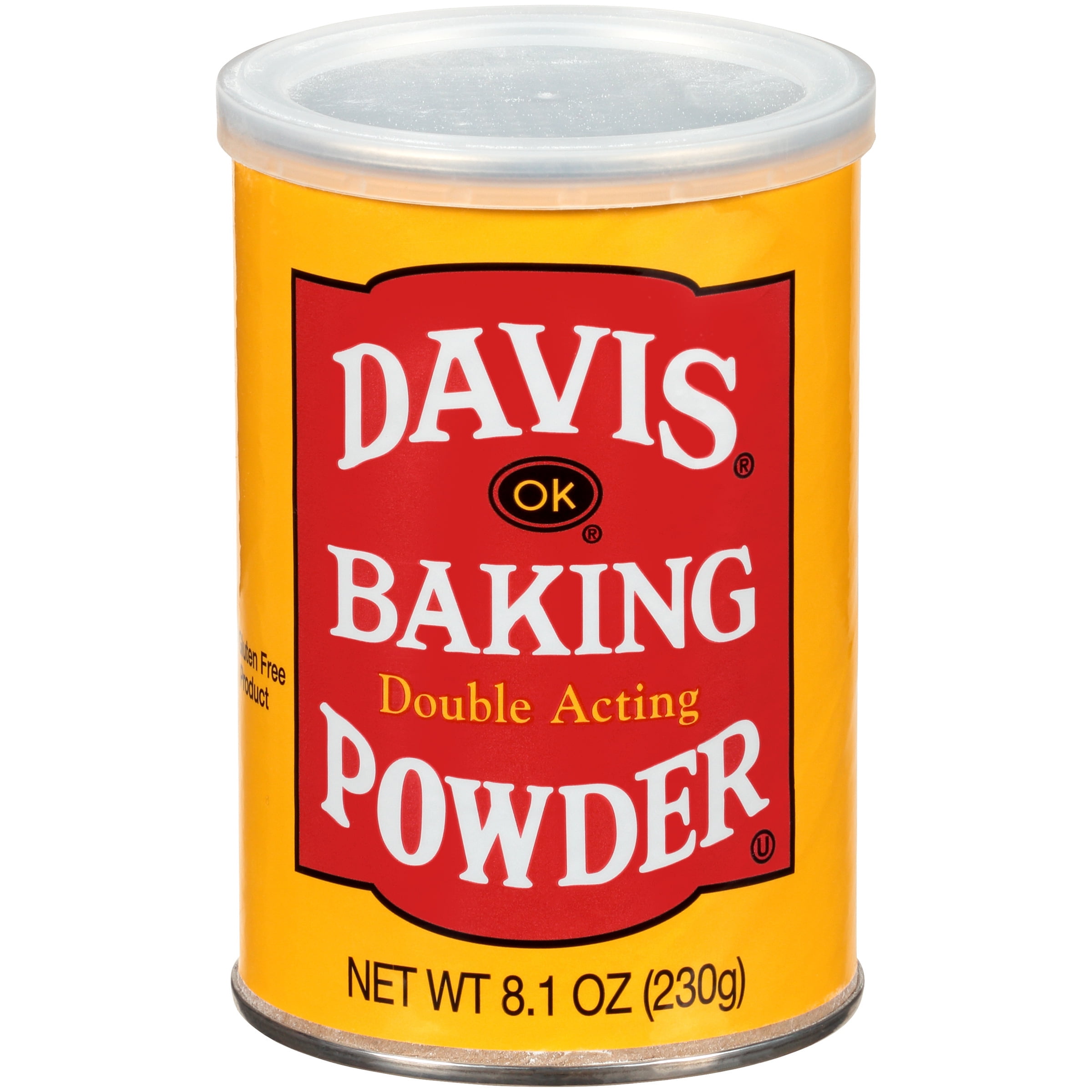 Davis OK Double Acting Baking Powder, 8.1 oz