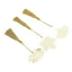thumbnail image 4 of Golden Hollow Bookmark with Tassel for Home Office Decor Made of Brass and Polyester 3 Pieces, 4 of 5