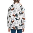 thumbnail image 6 of Pofeuu Cool Chicken Print Teenage Zipper Hoodie Sweatshirts Hooded Casual Jackets With Pocket For Boys Girls-, 6 of 6