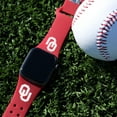 thumbnail image 3 of Oklahoma Silicone Watch Band for Apple Watch - (38/40/41mm(42mm Series 10/11) by Affinity Bands, 3 of 4
